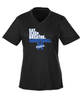 Monticello HS Basketball Eat Sleep - Womens Performance Shirt
