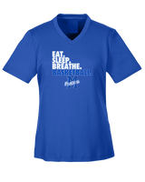Monticello HS Basketball Eat Sleep - Womens Performance Shirt