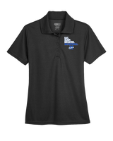 Monticello HS Basketball Eat Sleep - Womens Polo