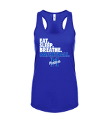 Monticello HS Basketball Eat Sleep - Womens Tank Top