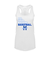 Monticello HS Basketball Eat Sleep - Womens Tank Top
