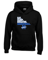 Monticello HS Basketball Eat Sleep - Youth Hoodie