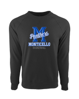 Monticello HS Basketball Shadow - Crewneck Sweatshirt