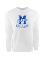 Monticello HS Basketball Shadow - Crewneck Sweatshirt
