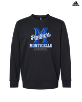 Monticello HS Basketball Shadow - Mens Adidas Crewneck