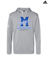 Monticello HS Basketball Shadow - Mens Adidas Hoodie