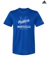 Monticello HS Basketball Shadow - Mens Adidas Performance Shirt
