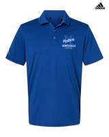Monticello HS Basketball Shadow - Mens Adidas Polo