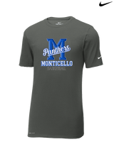 Monticello HS Basketball Shadow - Mens Nike Cotton Poly Tee