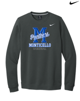 Monticello HS Basketball Shadow - Mens Nike Crewneck