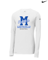 Monticello HS Basketball Shadow - Mens Nike Longsleeve