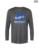 Monticello HS Basketball Shadow - Mens Oakley Longsleeve