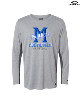 Monticello HS Basketball Shadow - Mens Oakley Longsleeve
