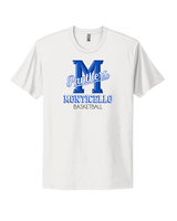 Monticello HS Basketball Shadow - Mens Select Cotton T-Shirt