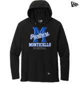 Monticello HS Basketball Shadow - New Era Tri-Blend Hoodie