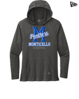 Monticello HS Basketball Shadow - New Era Tri-Blend Hoodie