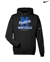 Monticello HS Basketball Shadow - Nike Club Fleece Hoodie