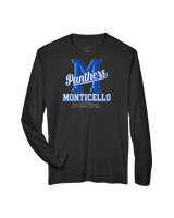 Monticello HS Basketball Shadow - Performance Longsleeve