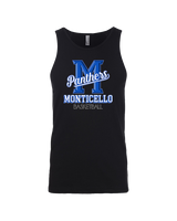 Monticello HS Basketball Shadow - Tank Top