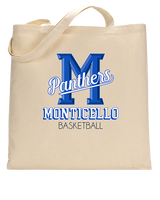 Monticello HS Basketball Shadow - Tote