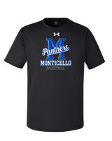 Monticello HS Basketball Shadow - Under Armour Mens Team Tech T-Shirt