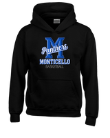 Monticello HS Basketball Shadow - Unisex Hoodie