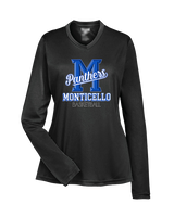Monticello HS Basketball Shadow - Womens Performance Longsleeve