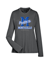 Monticello HS Basketball Shadow - Womens Performance Longsleeve
