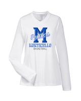 Monticello HS Basketball Shadow - Womens Performance Longsleeve