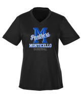 Monticello HS Basketball Shadow - Womens Performance Shirt