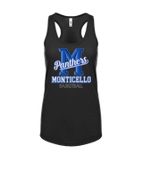 Monticello HS Basketball Shadow - Womens Tank Top