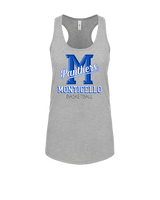 Monticello HS Basketball Shadow - Womens Tank Top