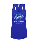 Monticello HS Basketball Shadow - Womens Tank Top
