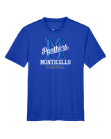 Monticello HS Basketball Shadow - Youth Performance Shirt