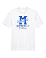 Monticello HS Basketball Shadow - Youth Performance Shirt