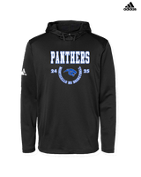 Monticello HS Basketball Swoop - Mens Adidas Hoodie