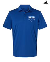 Monticello HS Basketball Swoop - Mens Adidas Polo