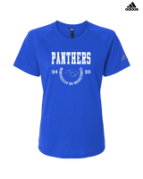 Monticello HS Basketball Swoop - Womens Adidas Performance Shirt