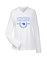 Monticello HS Basketball Swoop - Womens Performance Longsleeve