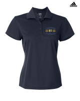 Montoursville HS Football Curve - Adidas Womens Polo