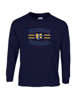 Montoursville HS Football Curve - Cotton Longsleeve