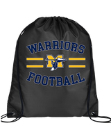 Montoursville HS Football Curve - Drawstring Bag