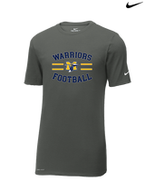 Montoursville HS Football Curve - Mens Nike Cotton Poly Tee