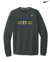 Montoursville HS Football Curve - Mens Nike Crewneck