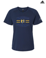 Montoursville HS Football Curve - Womens Adidas Performance Shirt