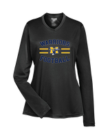 Montoursville HS Football Curve - Womens Performance Longsleeve
