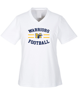Montoursville HS Football Curve - Womens Performance Shirt