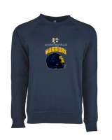 Montoursville HS Football Helmet - Crewneck Sweatshirt