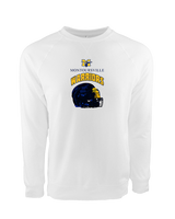 Montoursville HS Football Helmet - Crewneck Sweatshirt