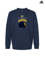 Montoursville HS Football Helmet - Mens Adidas Crewneck